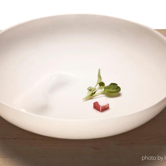 iittalaの職人と開発したガーデンボウル（サラダボウル）