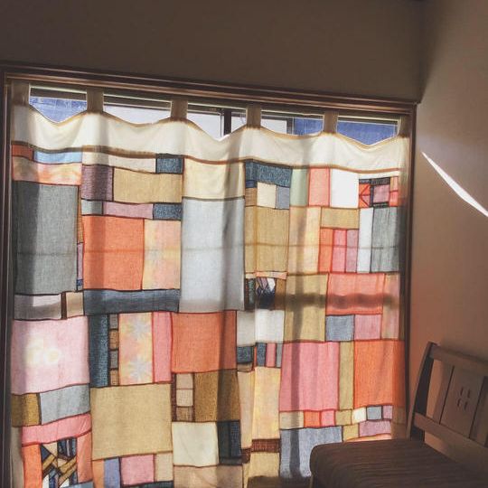 草木染めオーダーカーテン