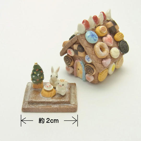 ミニチュア作品「お菓子の家」