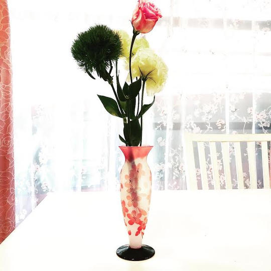 しだれ桜の花瓶　早期早割り5個限定