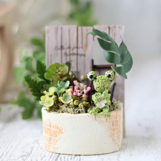 【レイン】プリザーブドフラワーアレンジ