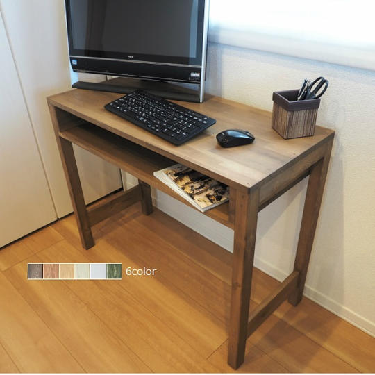 【10％お得な早割！】色が選べる 90×40cm ワークデスク
