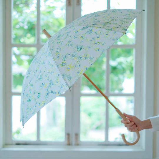 柄と持ち手がえらべる晴雨兼用のオーダー傘｜Ash