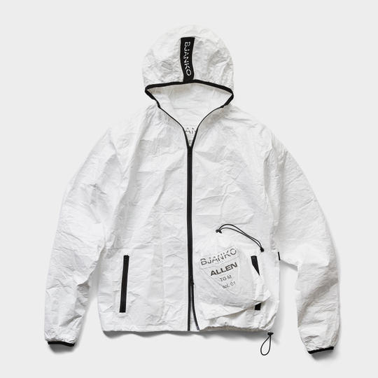 BJANKO MILANOパッカブルパーカ BIANCO(ホワイト)