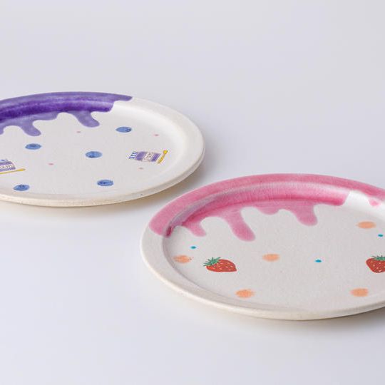 【通常価格14,300円】ペア朝食プレート　ストロベリー&ブルーベリージャム