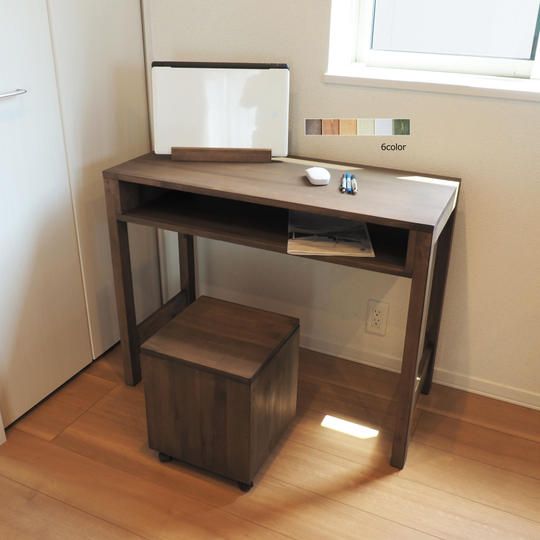 【数量限定早割】CreemaSPRINGS限定特別セット『ワークデスク　×　コンパクト収納ベンチ』