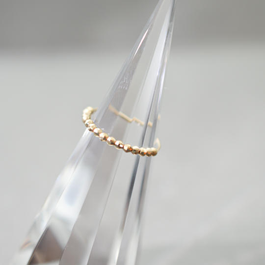 3.指を細く魅せるリング【限定価格】K10+30%offクーポン+ヘアアクセ1点