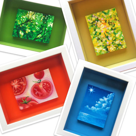 印刷し立て！画集を最速でお届け＆額付きオーダーメイド原画セット