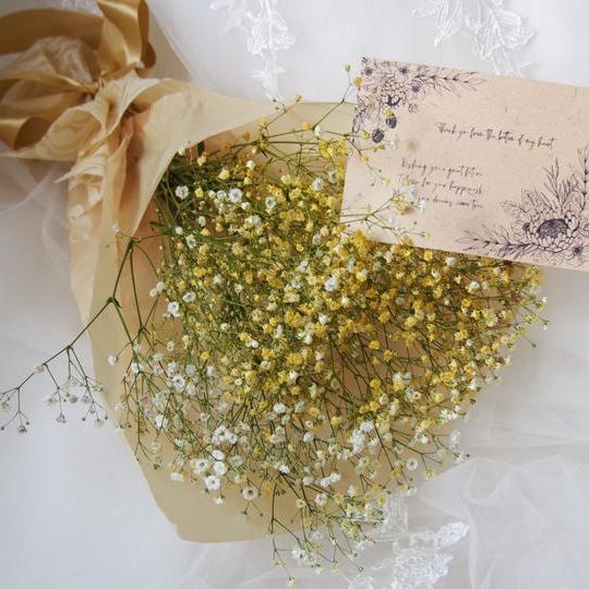 心が笑顔になる魔法の花束 ③イエロー