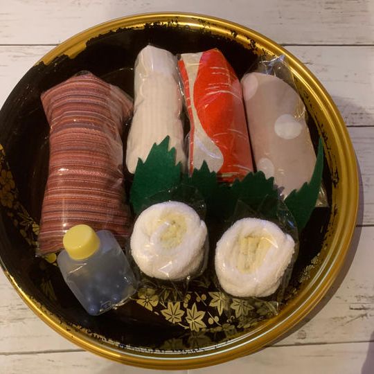 八千代寿し　オリジナルベビーグッズにぎり寿司　梅6貫