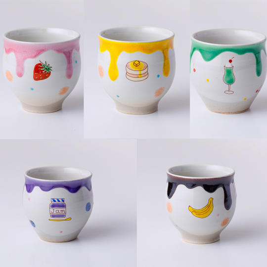 【通常価格4,400円】5種類から選べる湯呑 SweetS