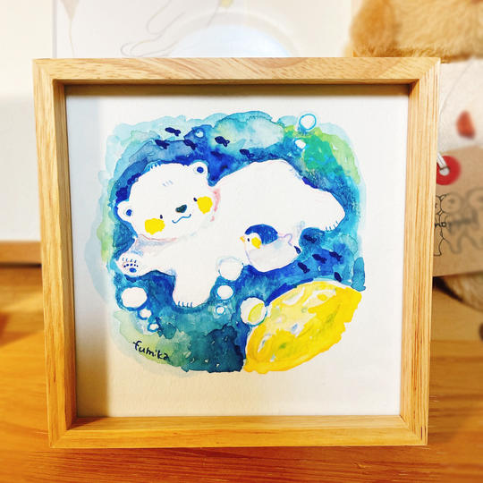 正方形原画（海の惑星）