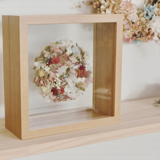 クリアナチュラルウッドフレームOMAMORI　メッセージなし