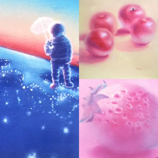 印刷し立て！画集＆オーダーメイド原画（油彩画）セット