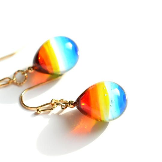 Rainbowピアス・イヤリング