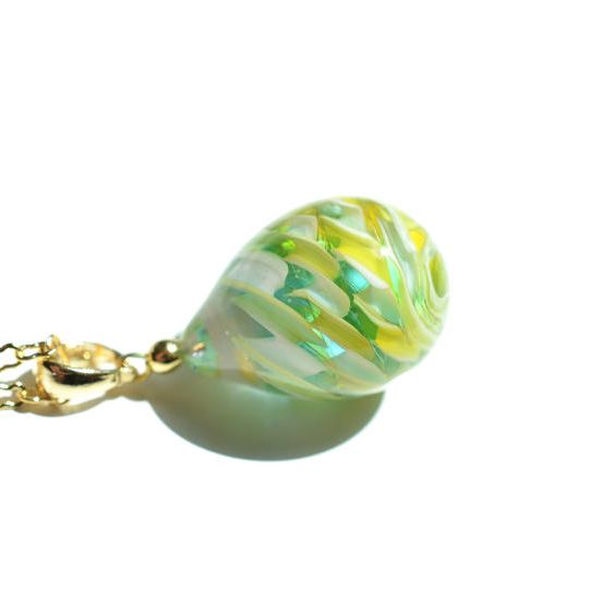 【一点物】Misuteriasuパステル＊レース模様ネックレス07