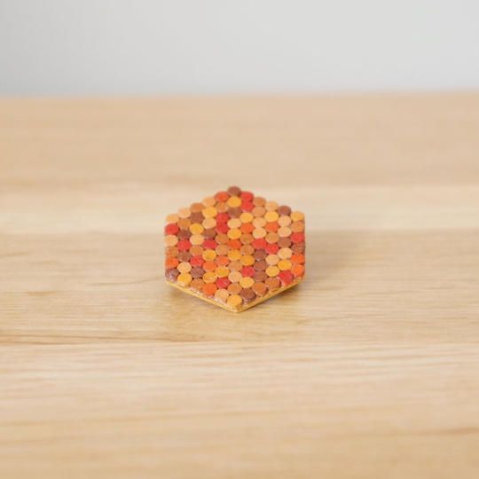 ブローチ（mosaic）