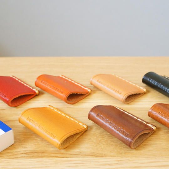 革の消しゴムカバー M（small）