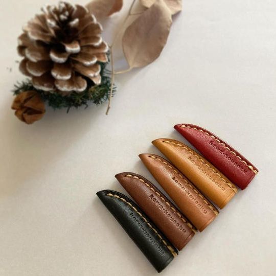 革の鉛筆キャップ（small）