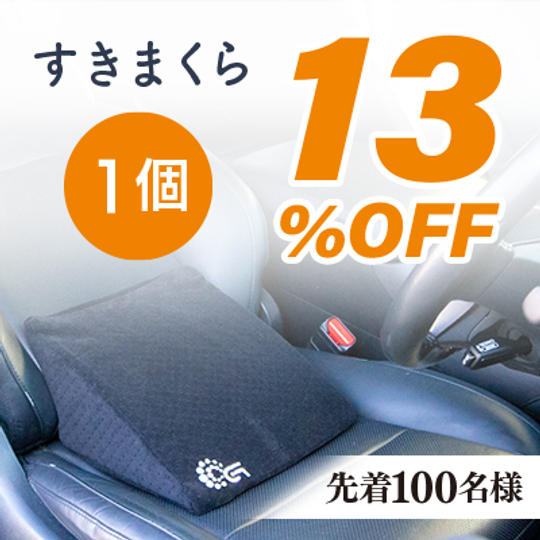【13%OFF】<早割>すきまくら1個