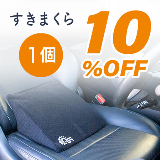 【10%OF】すきまくら1個