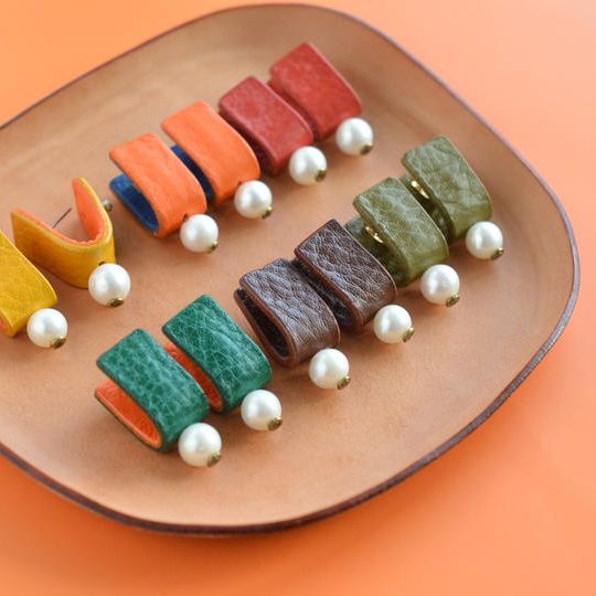 【レザートレー】Curved Tray ~ M size~