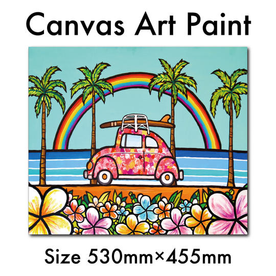 F10号 木張りキャンバスプリント