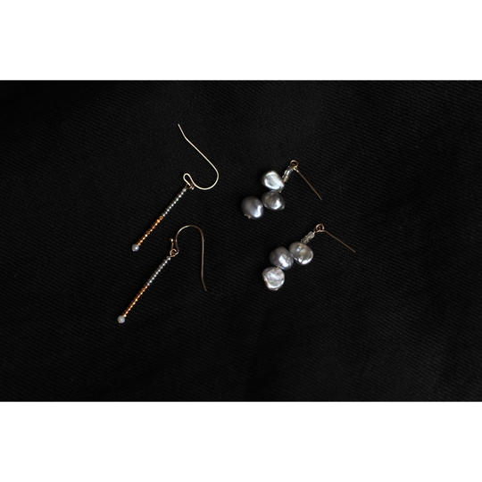 2セット分の耳飾制作キット（ピアス）