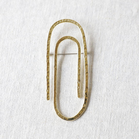 Creema SPRINGS限定：ペーパー クリップ　（ゴールド）