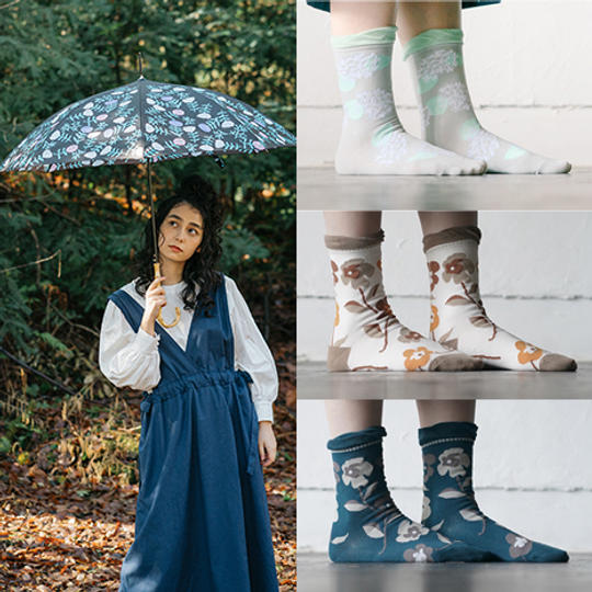 大人気！竹の傘とトータルコーデセット ＊通常よりも4580円お得！