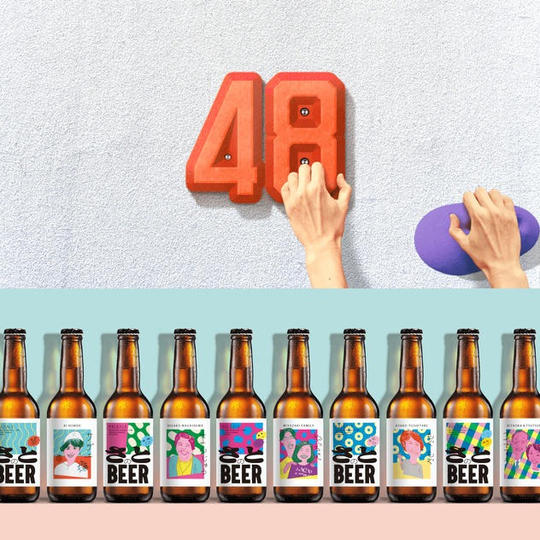 御礼メール+クラフトビール11本セット+クライミング施設スポンサーロゴ掲載権利