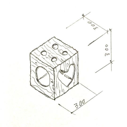 猫家具　猫ボックス1