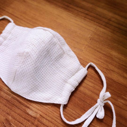 ⑦肌触りにこだわったオーガニックコットンの羽心地（はごこち）マスク【単品】