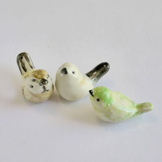 小鳥の箸置き3個セット＜野鳥＞