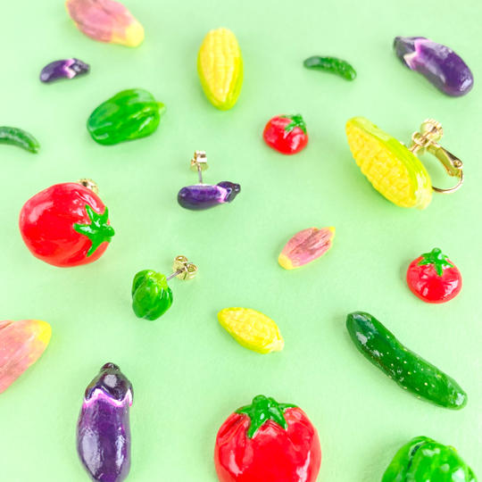 【夏野菜】ピアス1ペア