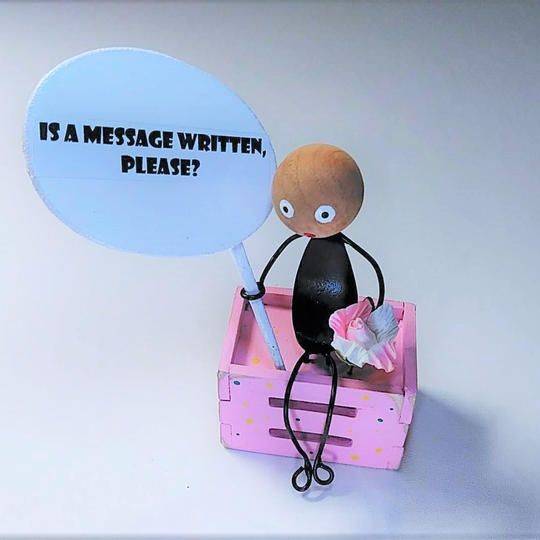 お好みのメッセージを入れます・のっさむ、贈ります 「ピンクver.」