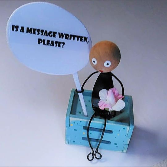 お好みのメッセージを入れます・のっさむ、贈ります 「ライトブルーver.」