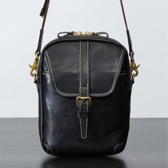 【超早割20%OFF】2WAYレザーバッグ1本・ブラック【8月お届け】