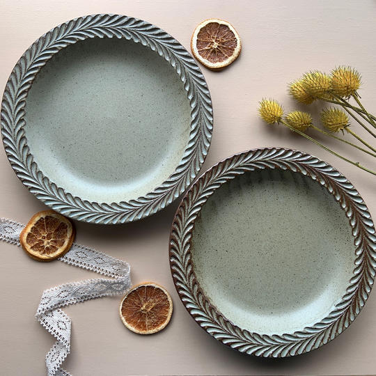 【新作！先行発売】７色から選べる　ロリエ リムプレート 大２枚（送料込み）