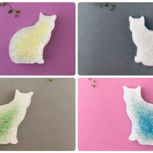 アロマクリスタル　おすわり猫オブジェ