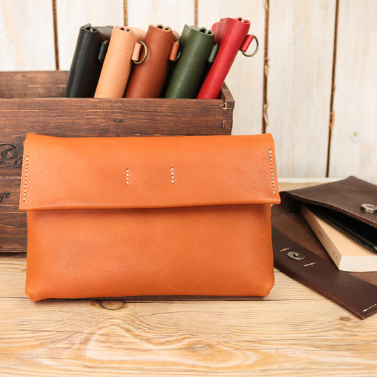 【SPRINGS限定で送料無料】柔らか栃木レザー　ショルダーバッグ　全7色