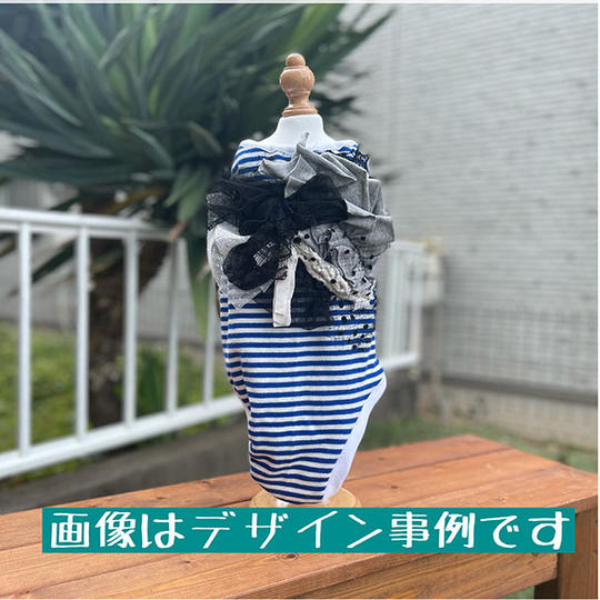 おしゃべりワンコ女子服（タンクトップ）