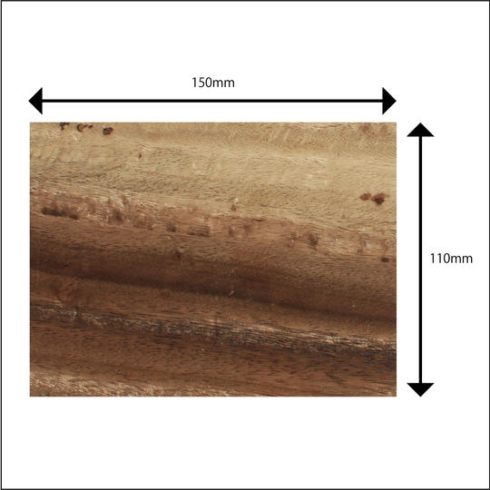 【一点モノ】木の花瓶　150mm×110mm　『モンキーポット材』