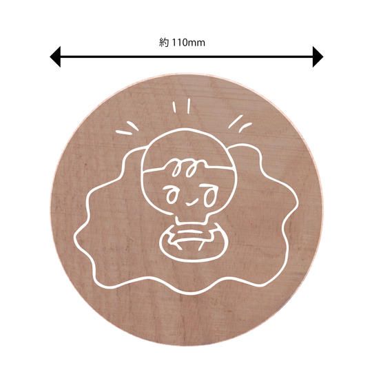 【一点モノ】無垢材の花びらペンダントライト『小』ウォールナット