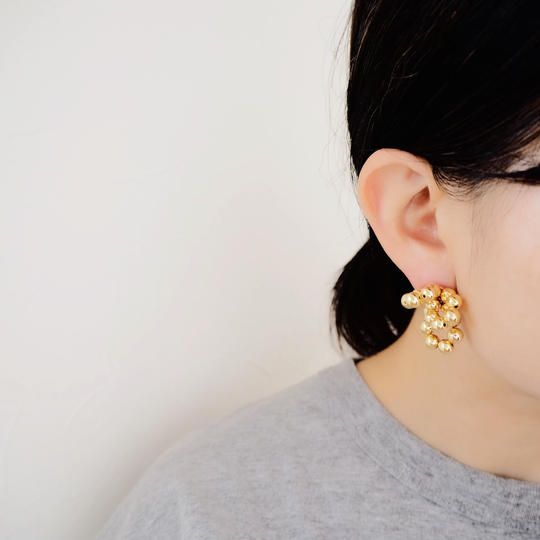 Bubbleピアス(Gold)