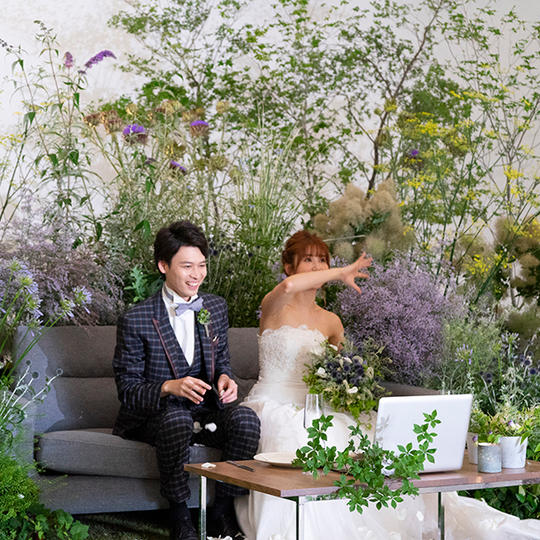 仙台でウエディング Photo Plan ブライダル 装花のプロにおまかせ。