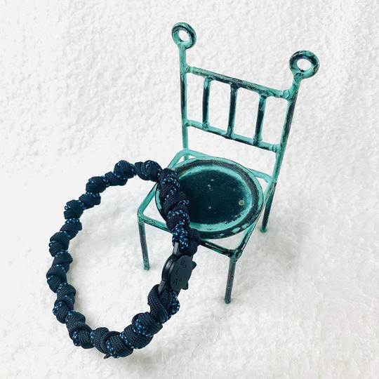 パラコードマクラメ編みNo4小型犬首輪