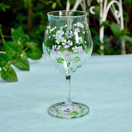 【Creema初出品！多用途！耐熱ワイングラス】アイスでも！ホットでも！電子レンジもOK！人気の“ミニブーケ”登場！