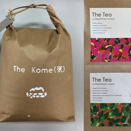 女性の巡セット(ハーブティー2種類X1カ月分)+The KOME