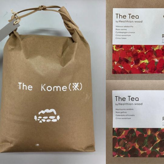 デトックス・補給セット(ハーブティー2種類X1カ月分)+The KOME